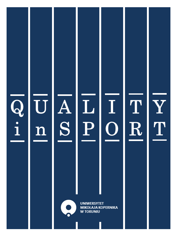 Obraz okładki: Quality in Sport