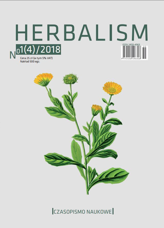 					Náhled Vol 4 No 1 (2018): HERBALISM
				