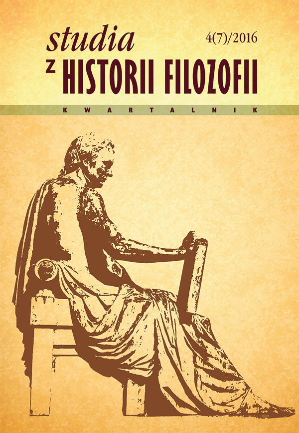 Studies in the History of Philosophy