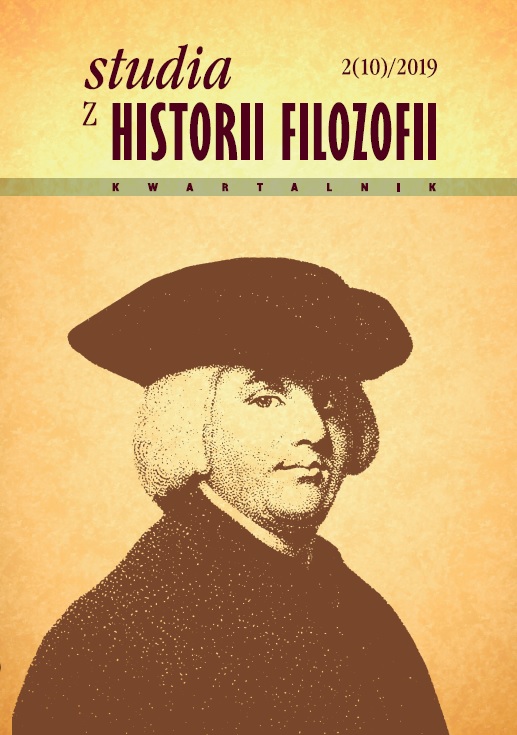 Studies in the History of Philosophy