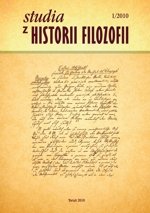 Cover image: Studies in the History of Philosophy