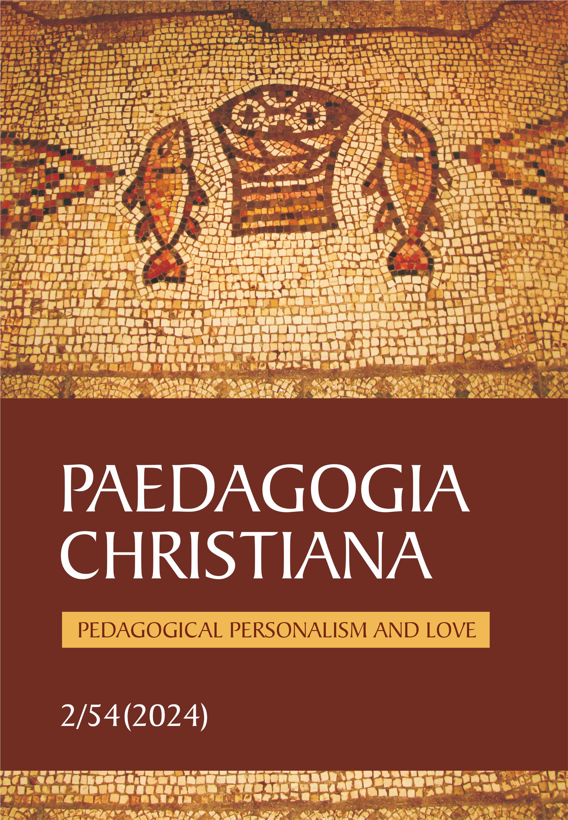 						Cover Image Vol. 54 No. 2 (2024): Pedagogical personalism and love
					