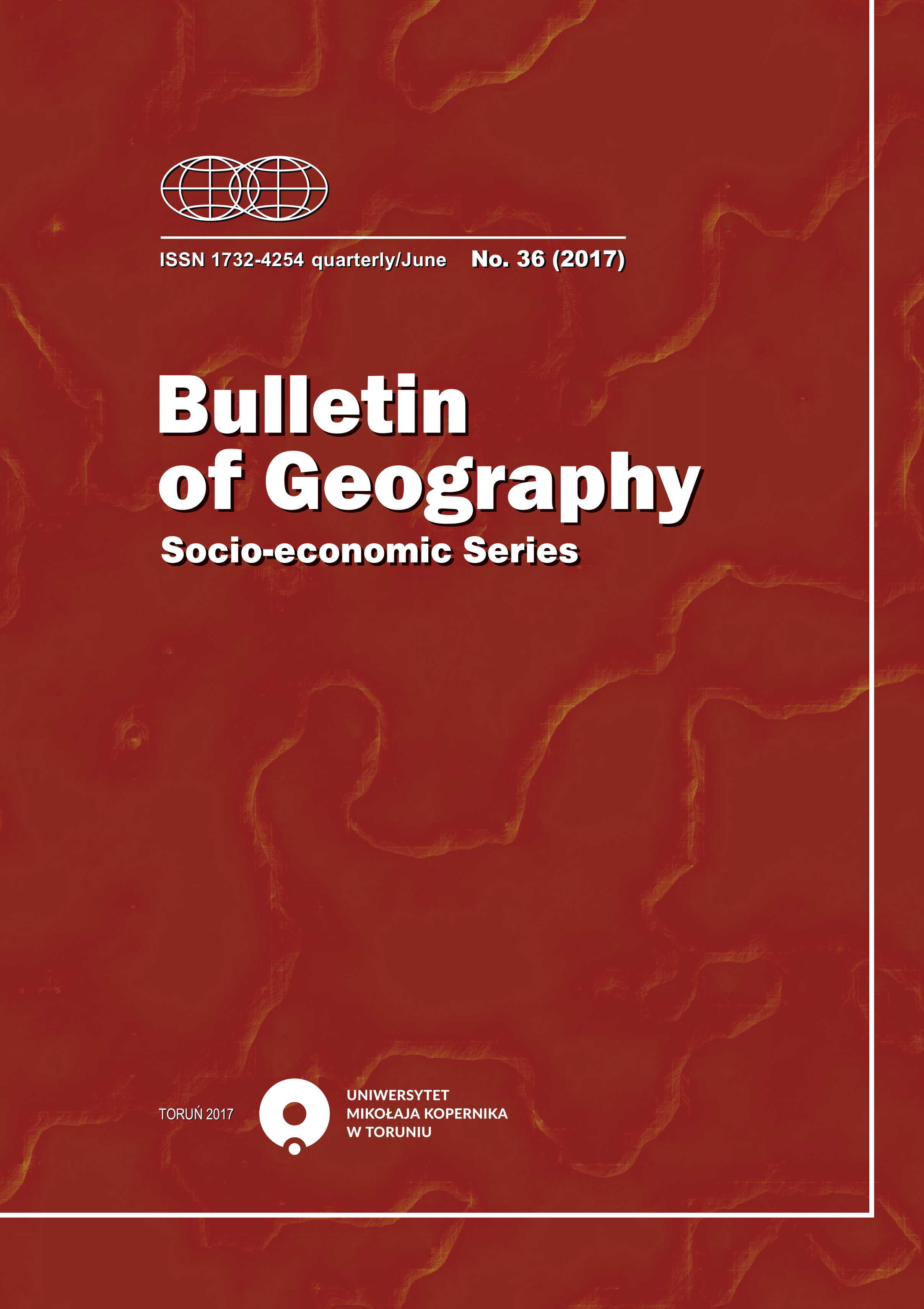 Bulletin of Geography. Socio-economic Series