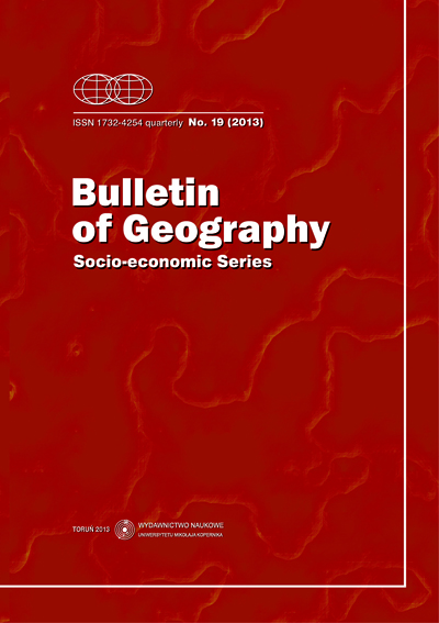 Bulletin of Geography. Socio-economic Series