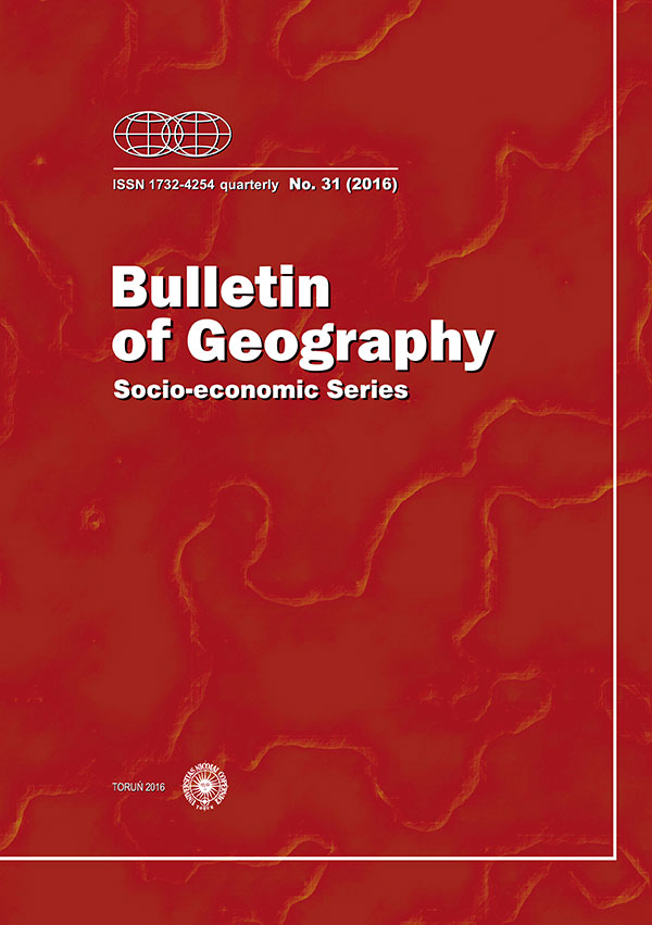 Bulletin of Geography. Socio-economic Series