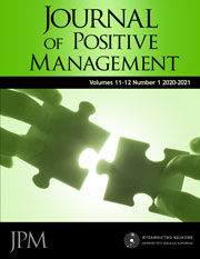 Journal of Positive Management
