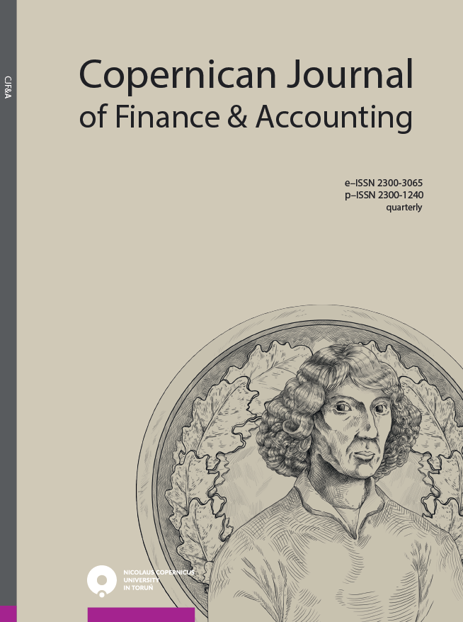 Copernican Journal of Finance & Accounting