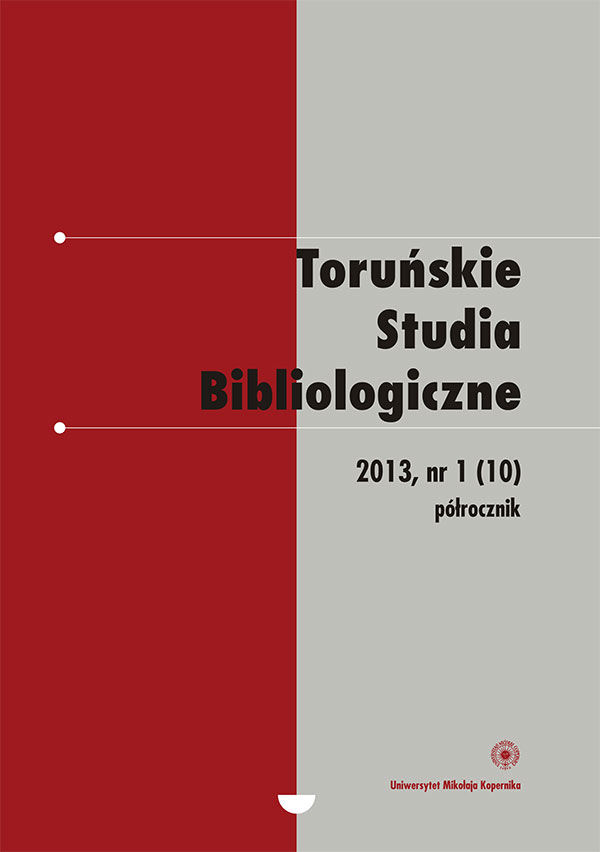 Toruńskie Studia Bibliologiczne
