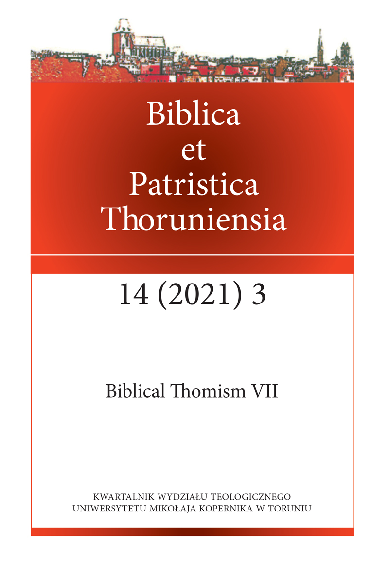 					View Vol. 14 No. 3 (2021): Biblical Thomism VII
				