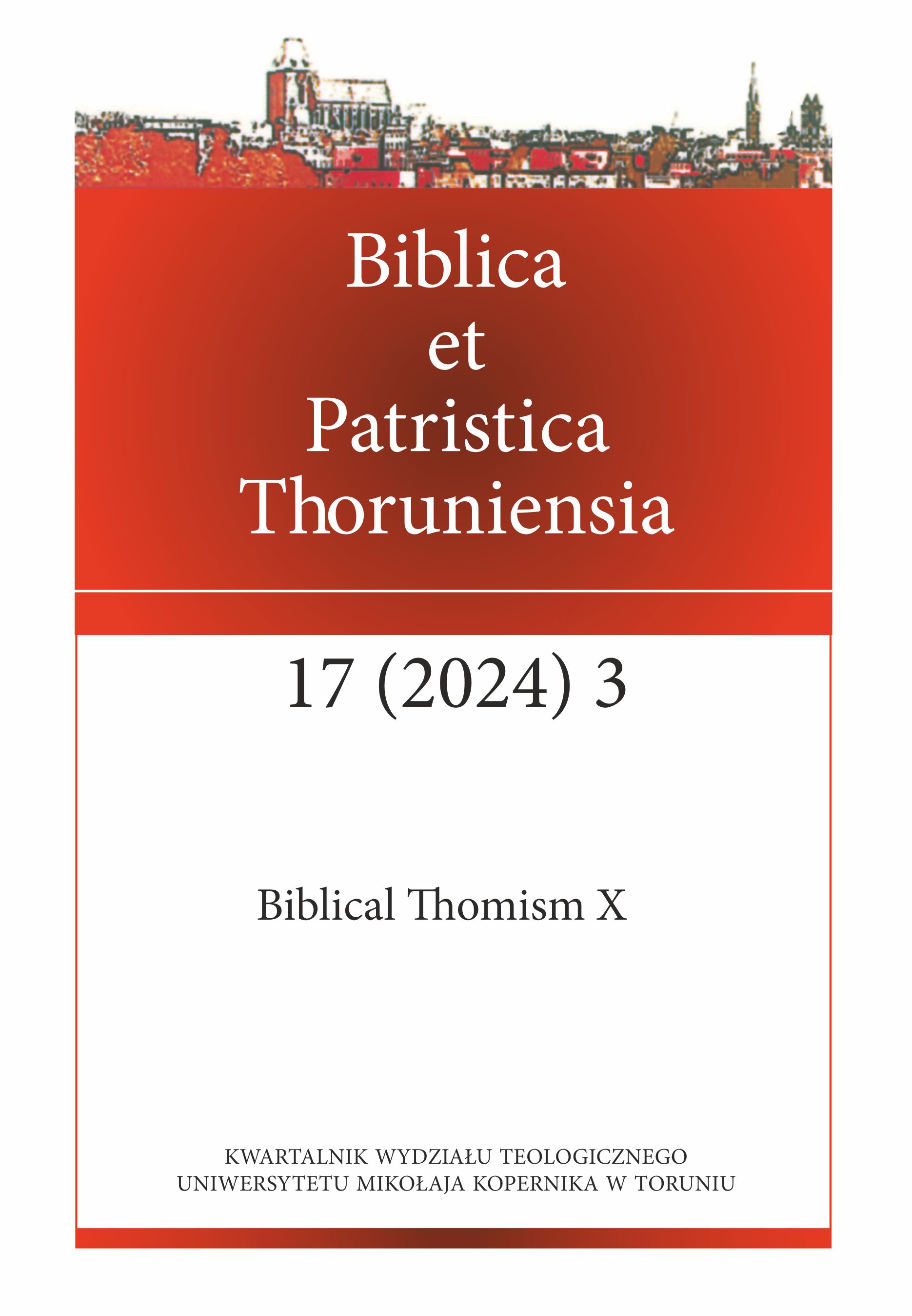 Biblica et Patristica Thoruniensia