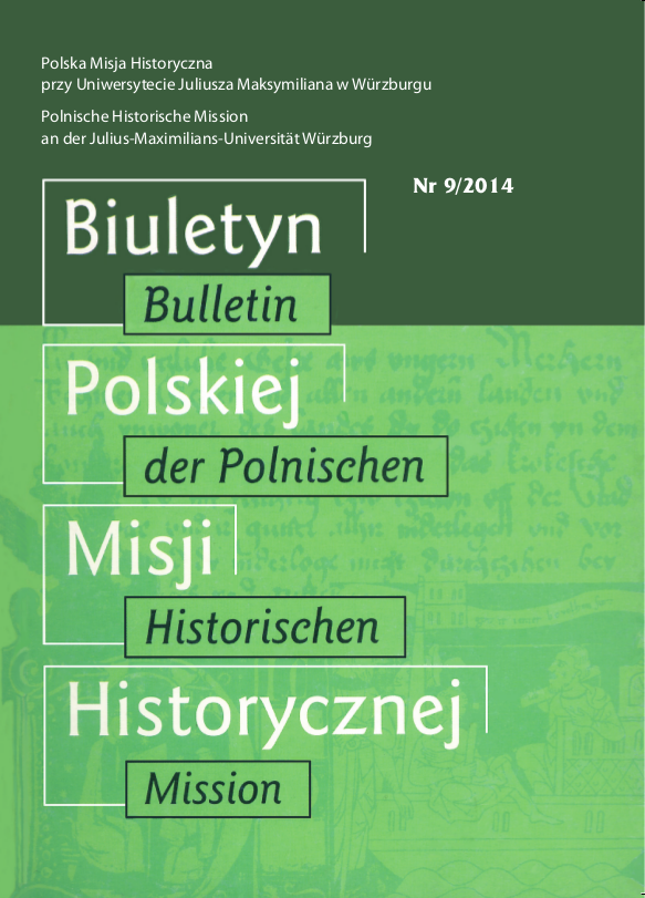 Bulletin der Polnischen Historischen Mission