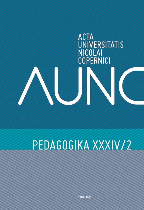 Acta Universitatis Nicolai Copernici Pedagogika