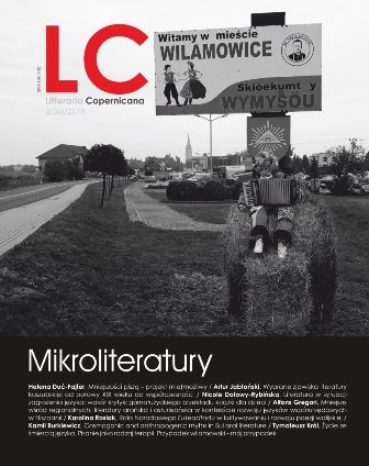 					View Vol. 30 No. 2 (2019): Mikroliteratury
				