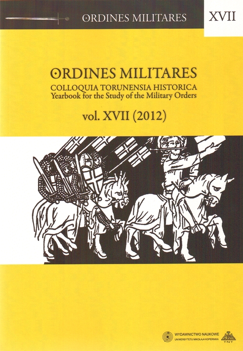 Ordines Militares vol. XVII (2012)