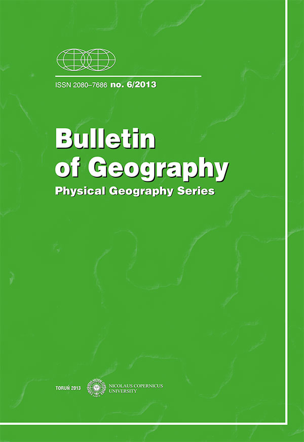 Bulletin of Geography. Physical Geography Series