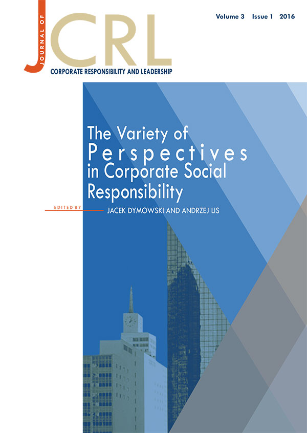 					Pokaż  Tom 3 Nr 1 (2016): The Variety of Perspectives in Corporate Social Responsibility
				