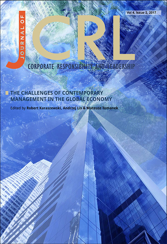 Journal of Corporate Responsibility and Leadership