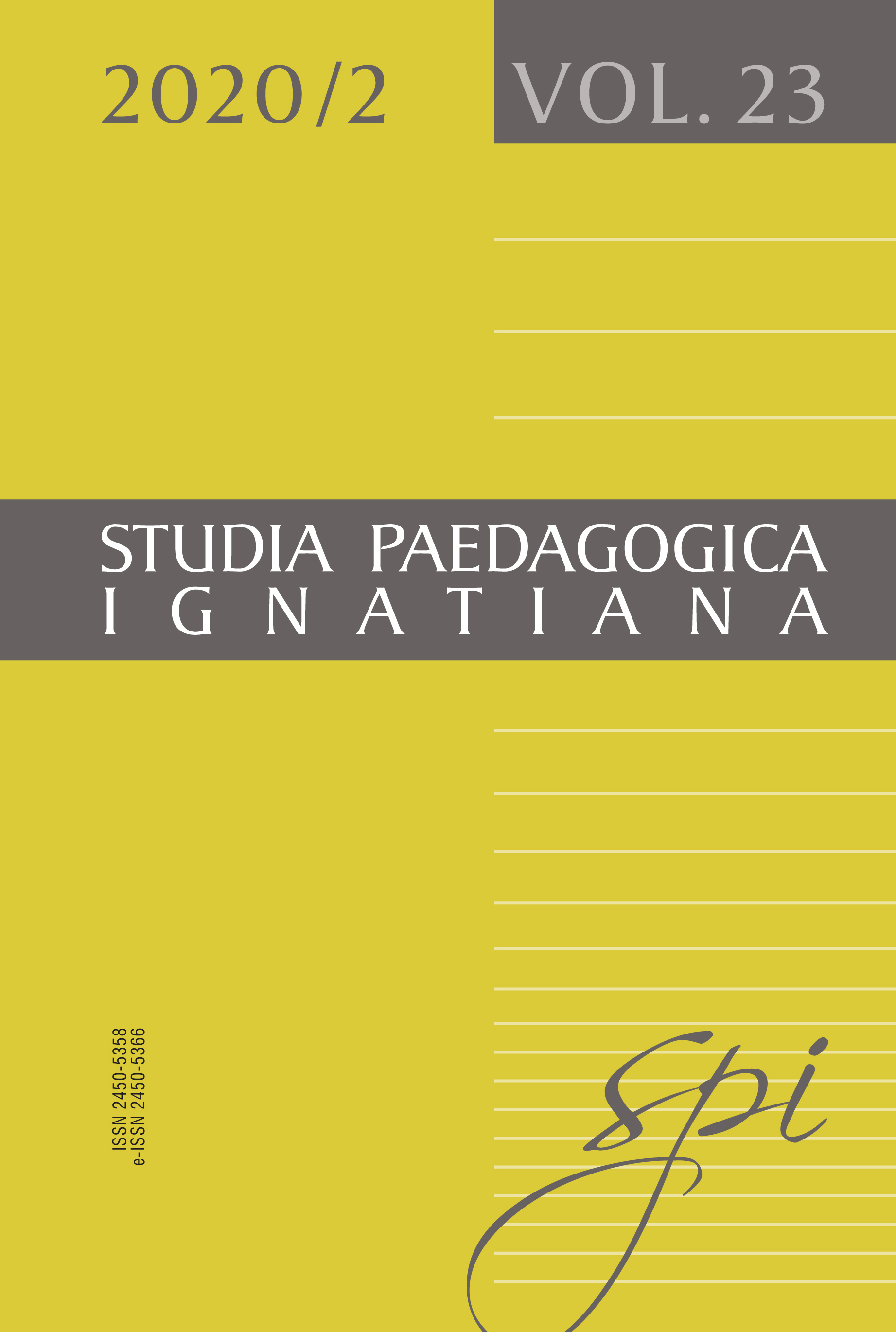 Studia Paedagogica Ignatiana