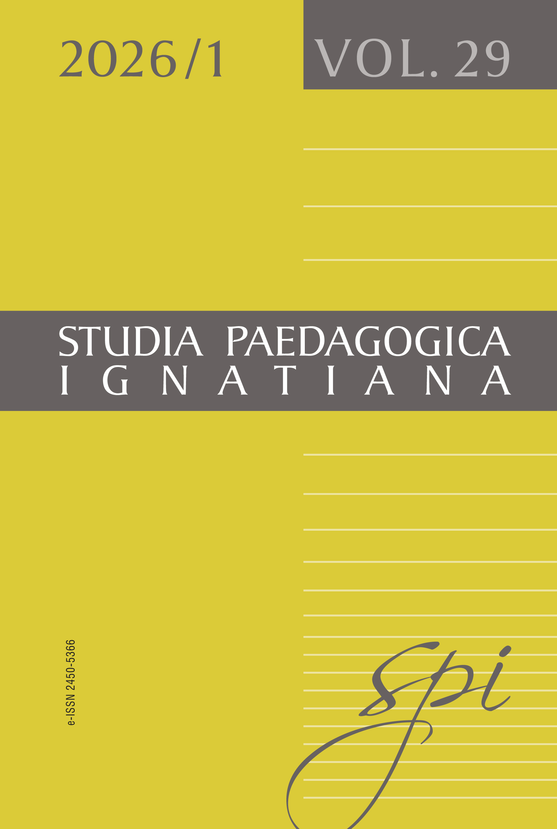 Studia Paedagogica Ignatiana