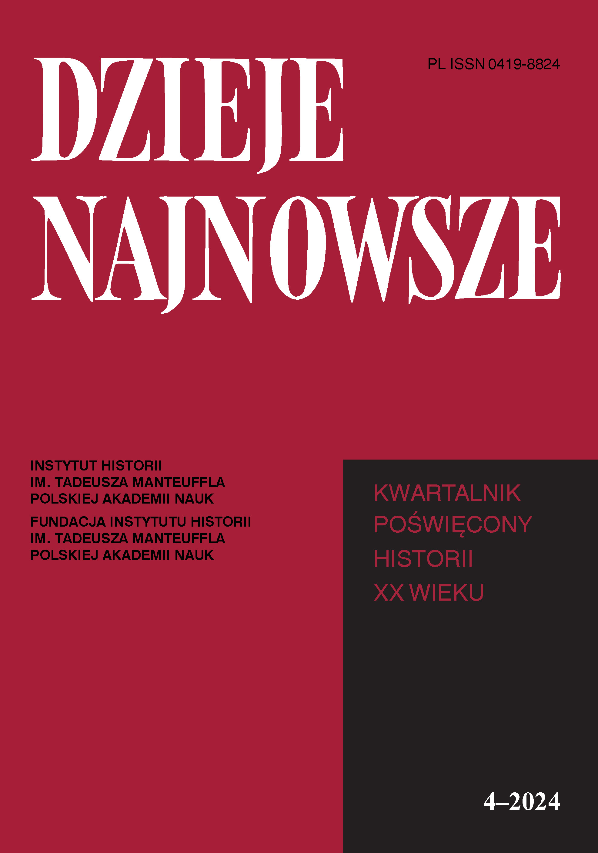 Dzieje Najnowsze