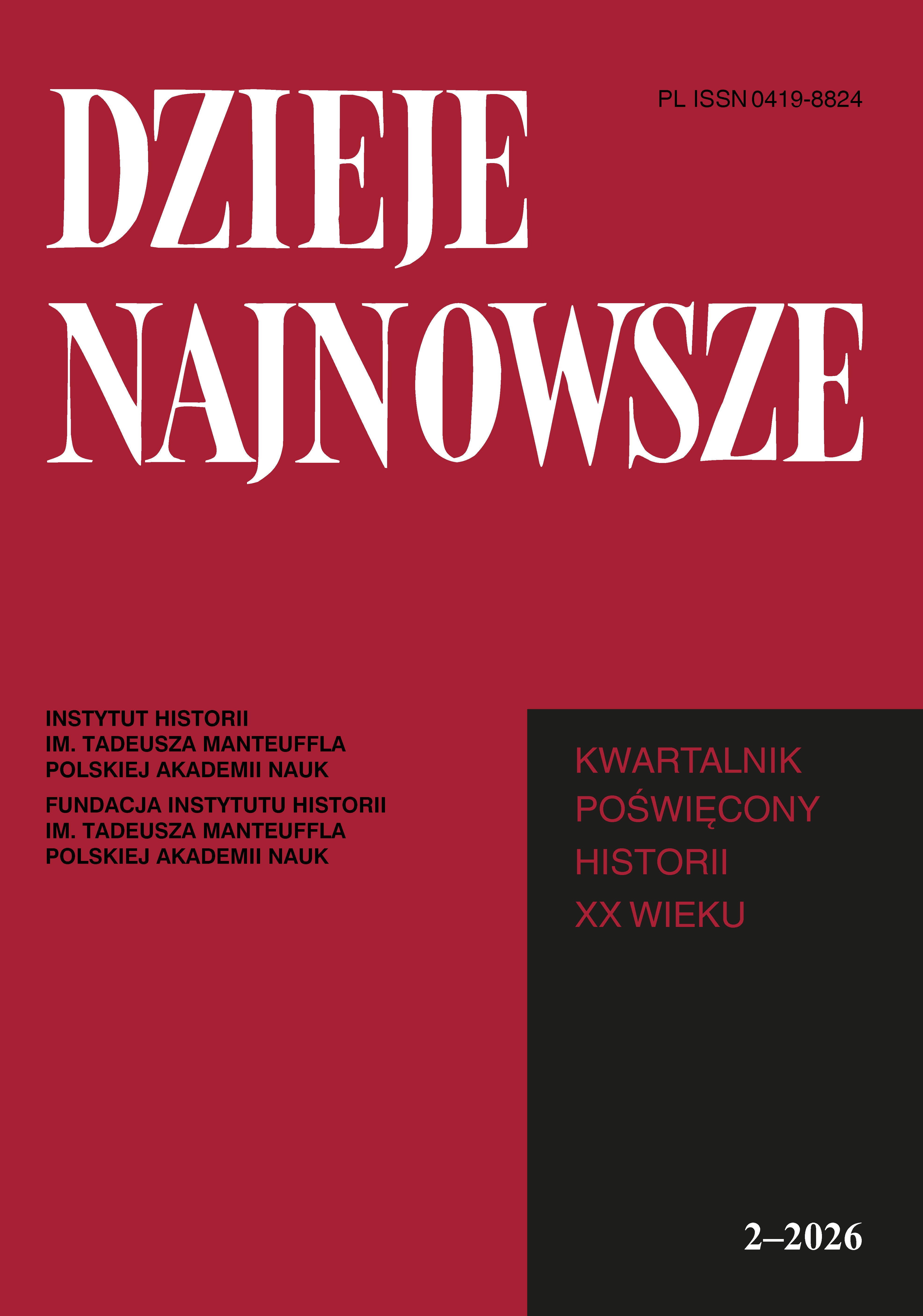 						Image de la page couverture Vol. 58 No 2 (2026)
					