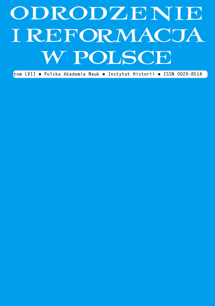 Odrodzenie i Reformacja w Polsce