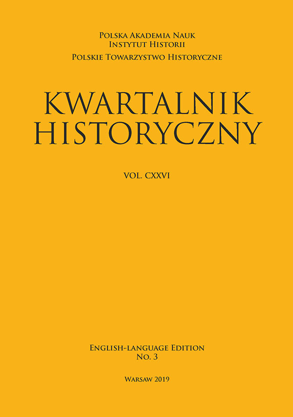 						Titelbild Bd. 126 Nr. 3 (2019): English-Language Edition
					