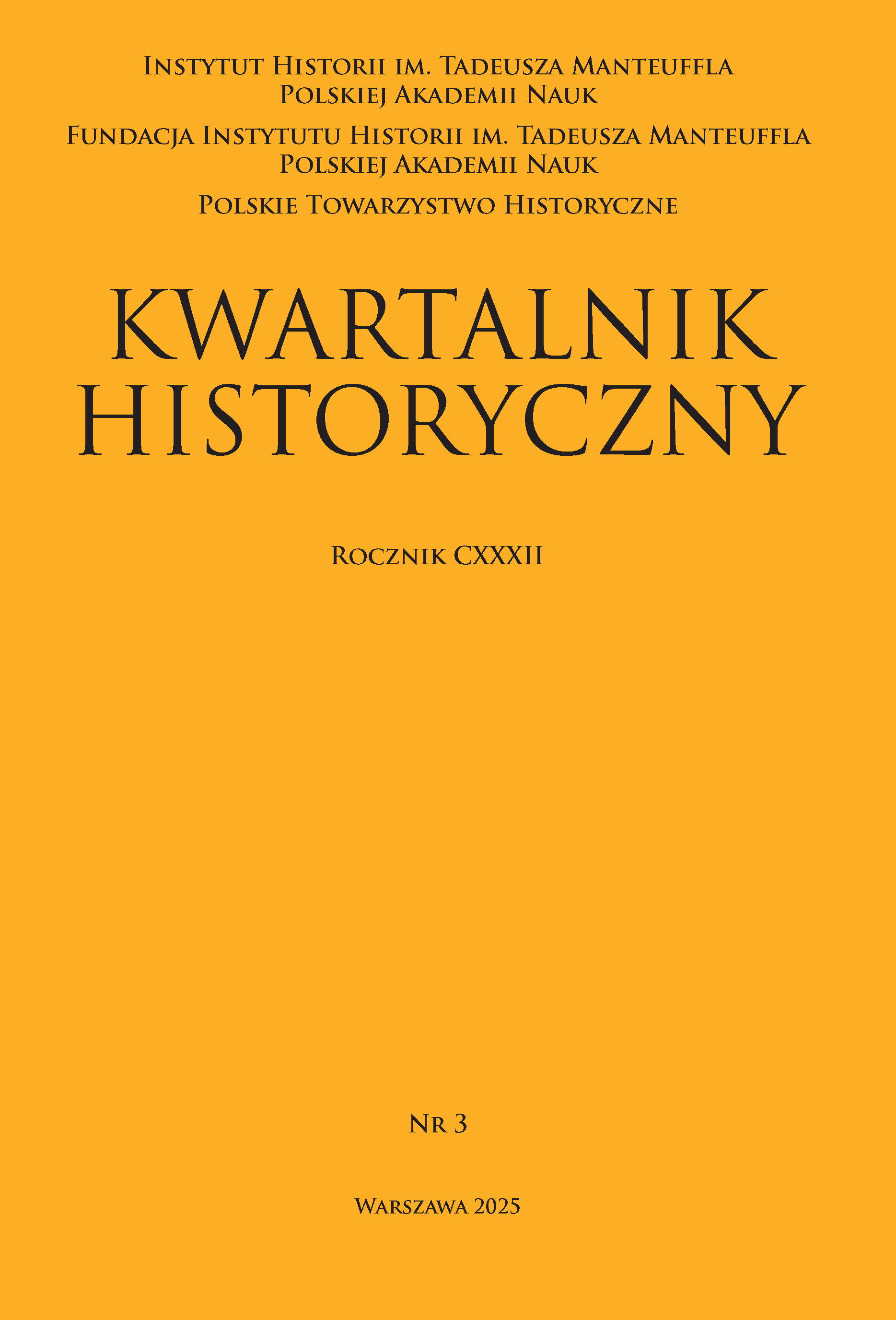 Kwartalnik Historyczny