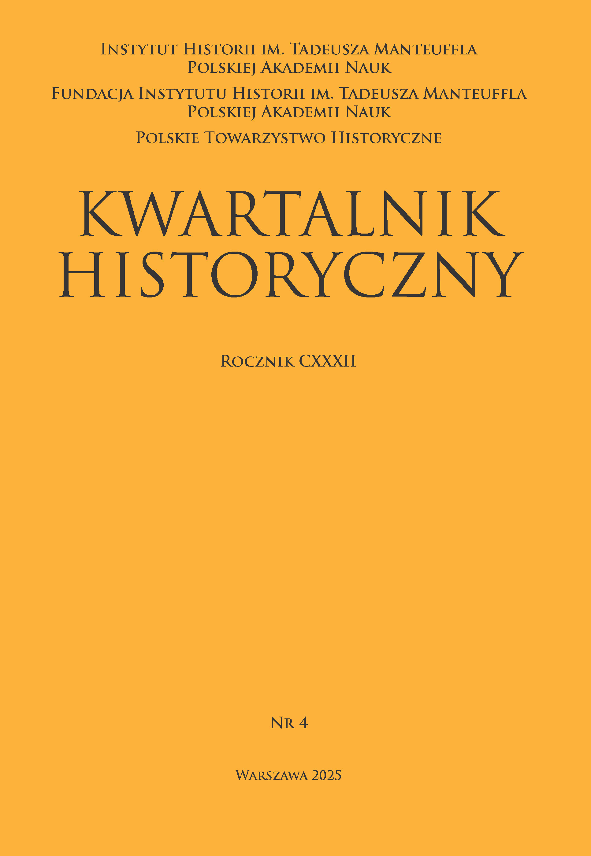 Kwartalnik Historyczny